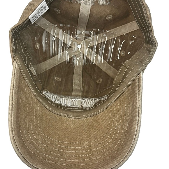 New York Baseball Distressed Mineral Wash Cap Green - Picture 6 of 9